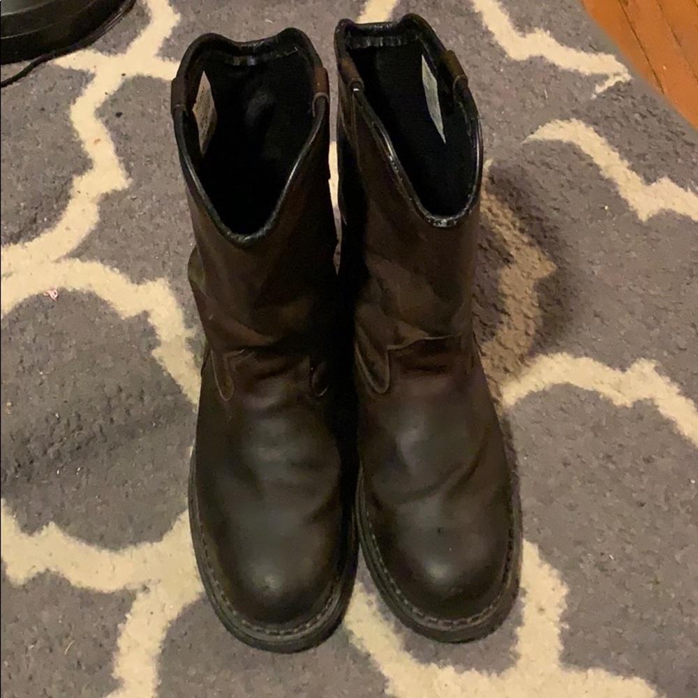 Red Wing Steel Toe Boots
